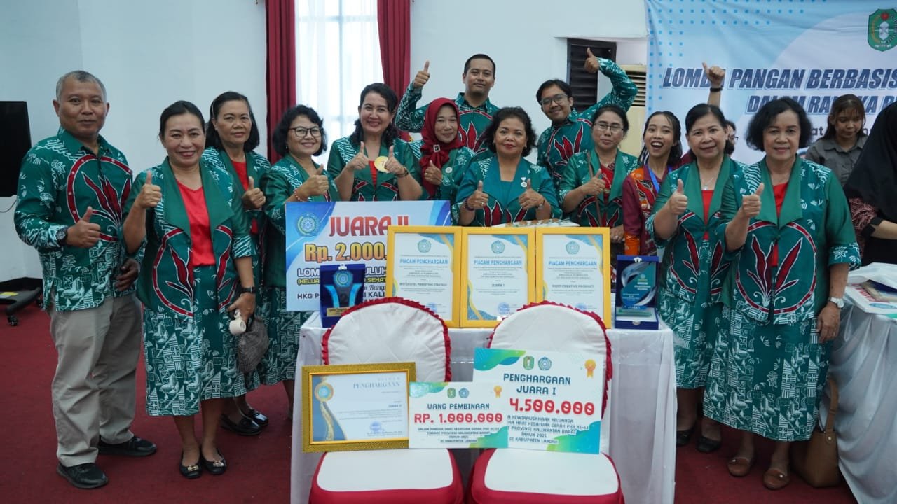 Kabupaten Sanggau Banjir Penghargaan di Ajang HGK PKK ke-53 Tingkat Provinsi Kalbar