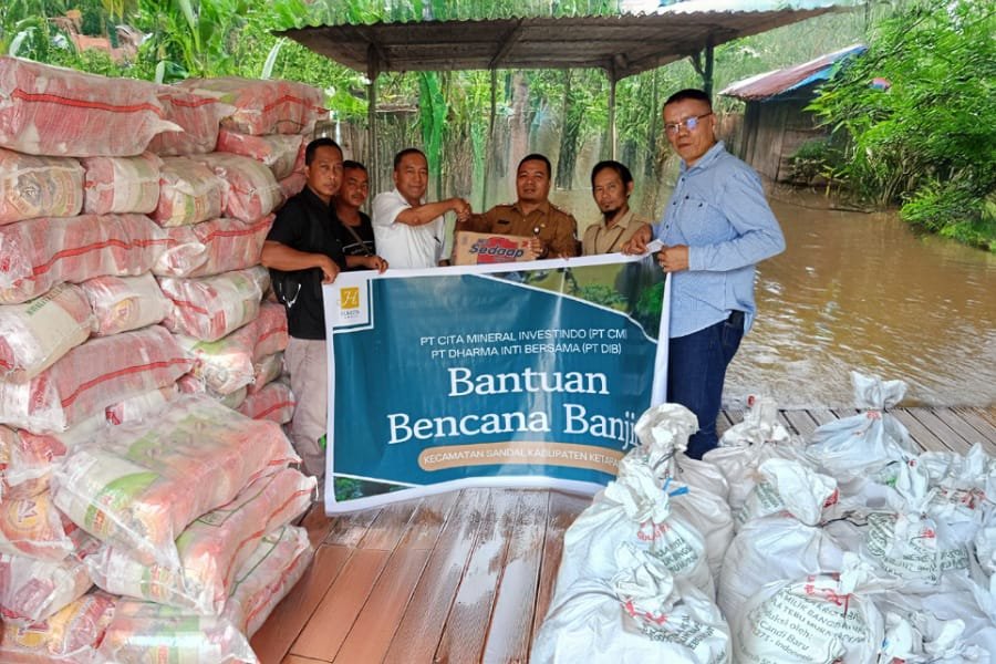 Peduli Korban Banjir di Sandai, CMI dan DIB Salurkan Bantuan