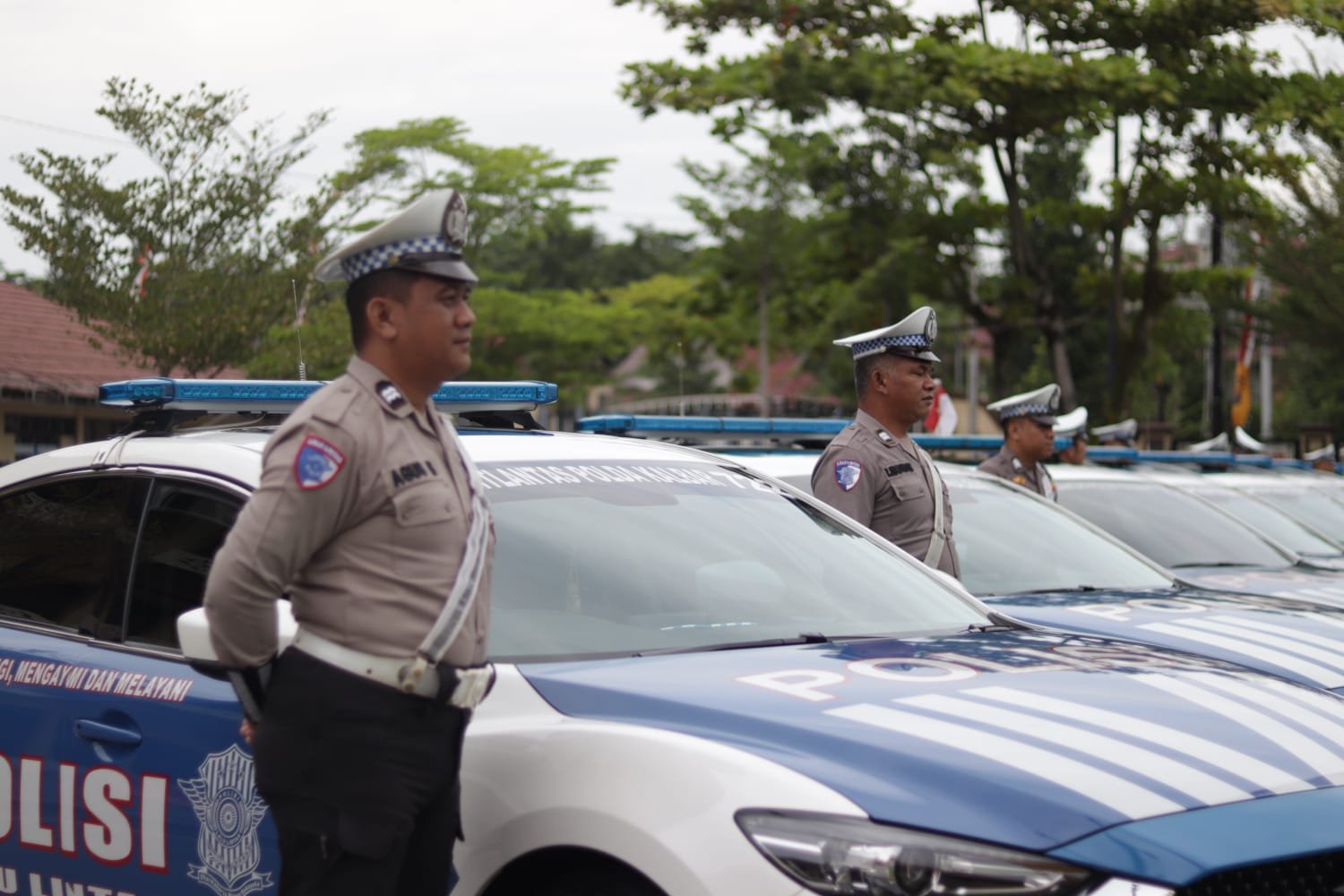 Kepung Pelanggar Lalu Lintas, Kapolda Kalbar Gelar Operasi Patuh Kapuas 2025