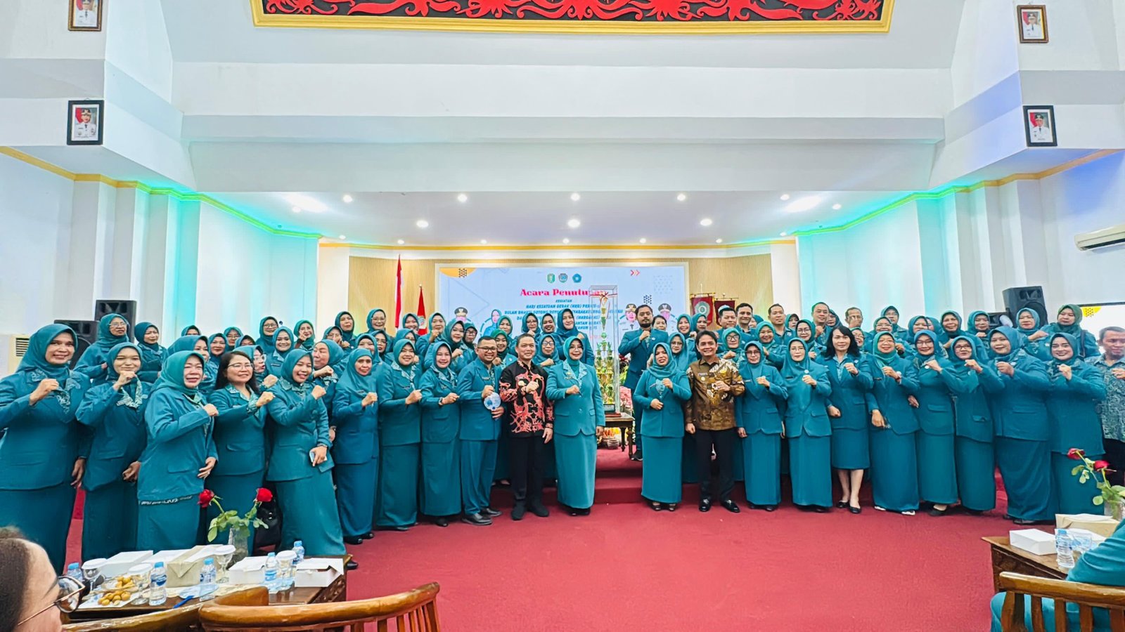 Pontianak Juara Umum HKG PKK Tingkat Provinsi Kalbar