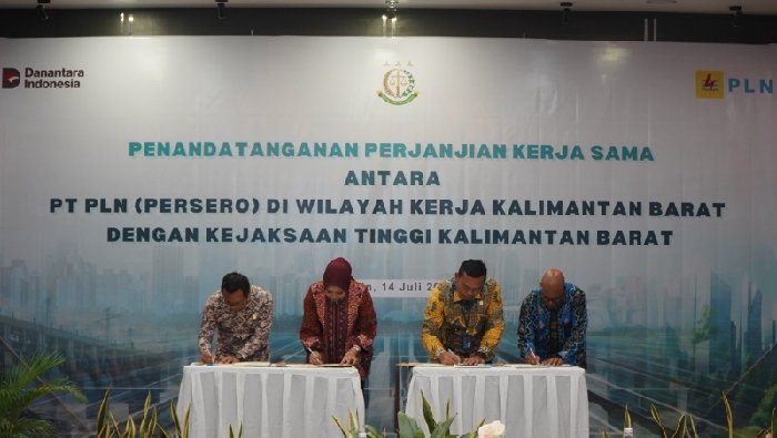 PLN UIP KLB dan Kejati Kalbar Perkuat Sinergi Penegakan Hukum dengan Penandatanganan Perjanjian Kerjasama Serentak se-Indonesia