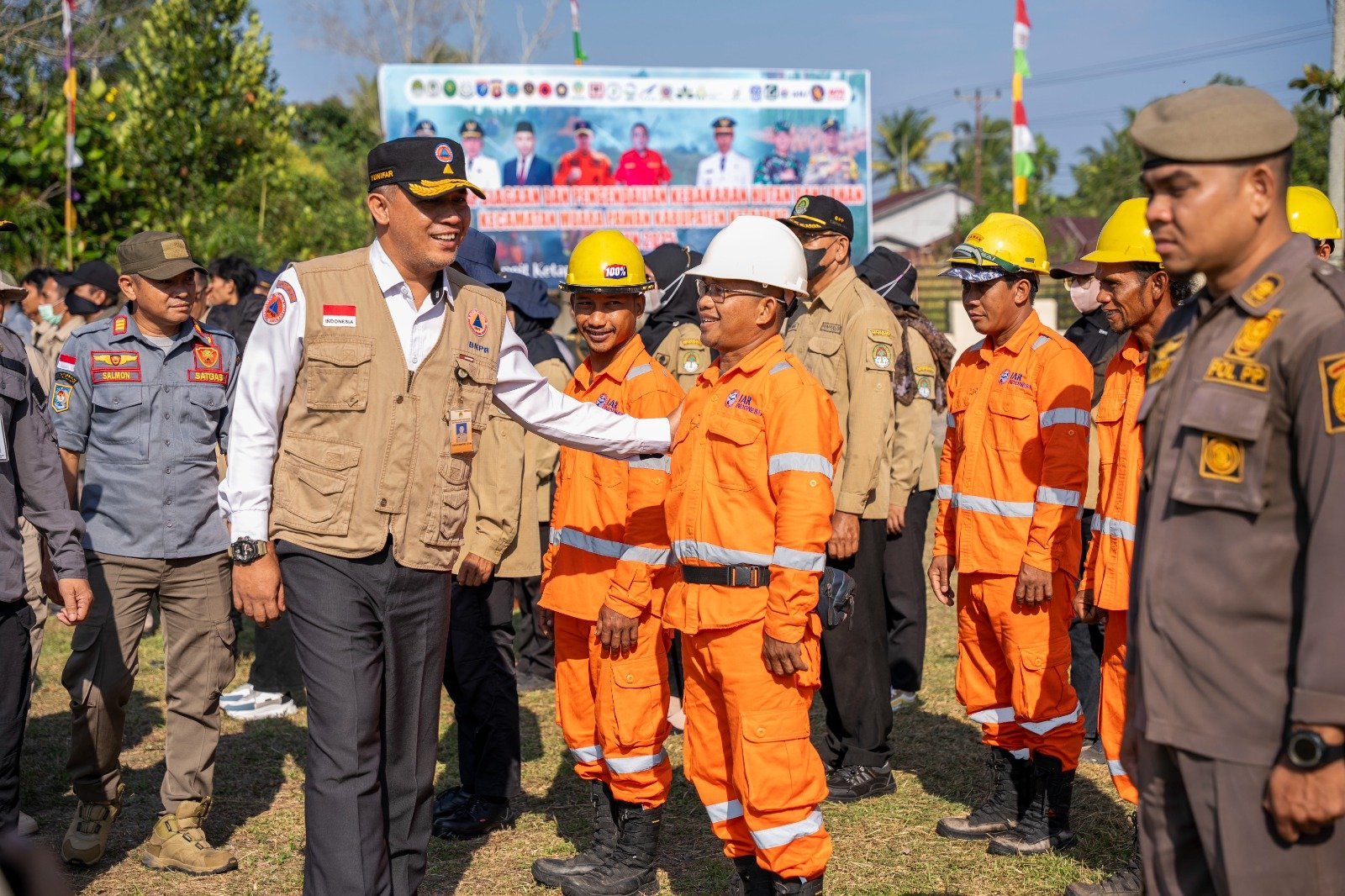 Cegah Karhutla, Kecamatan Muara Pawan Gelar Apel Gabungan Siaga