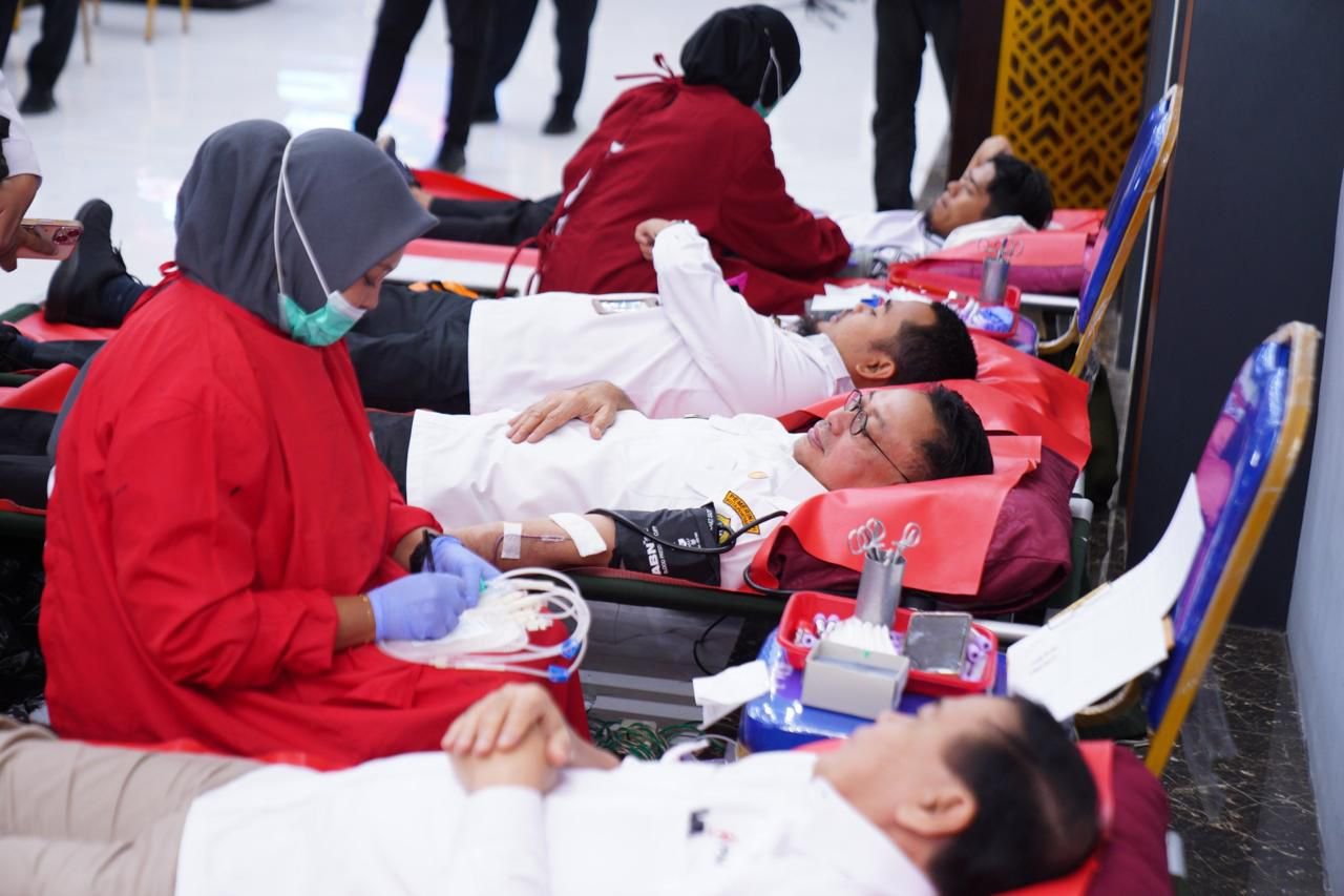 Edi Kamtono Serukan Solidaritas Lewat Donor Darah di Hari Pengayoman Kemenkumham RI