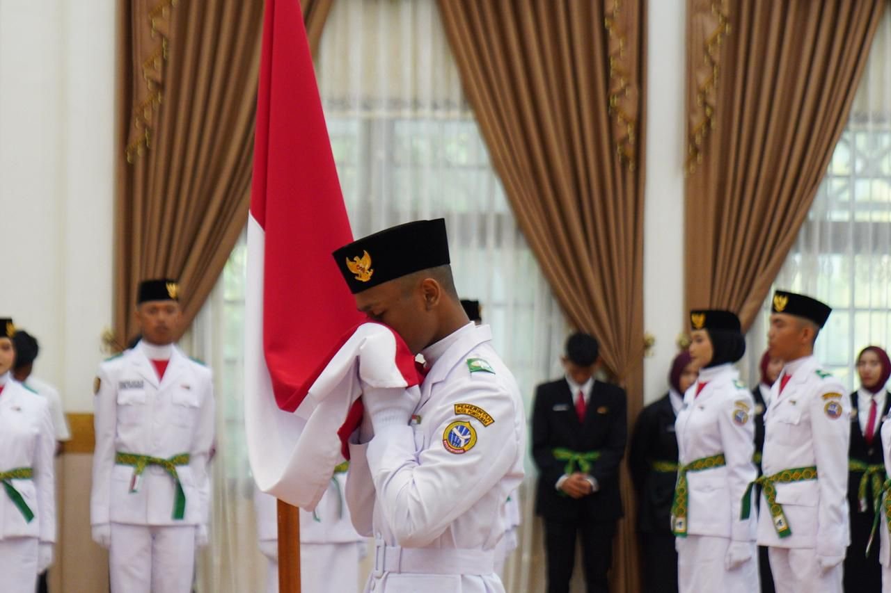 Pesan Wako Pontianak: Paskibraka Harus Jadi Teladan Generasi Muda