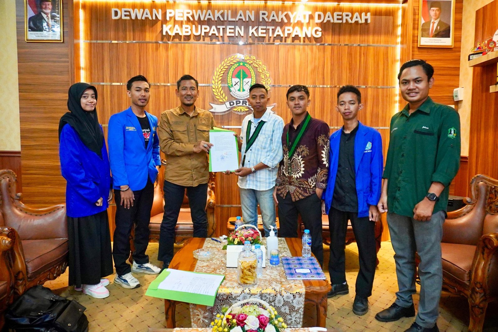 Kawal Poin Tuntutan Pasca Demo, Aliansi Mahasiswa Ketapang Temui Ketua DPRD