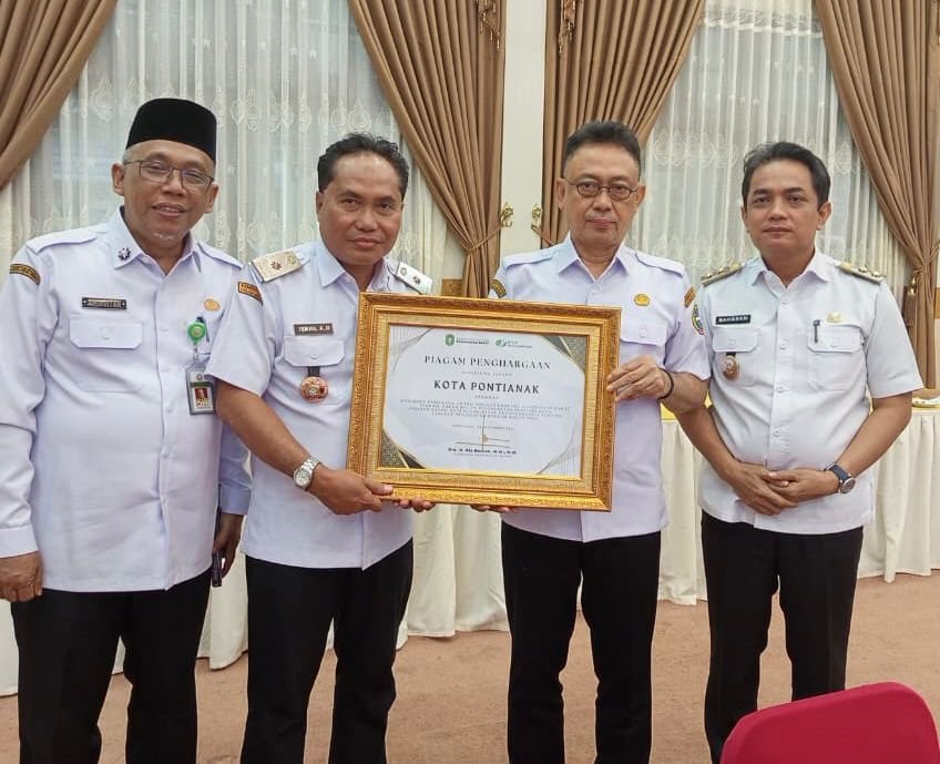 Pemkot Pontianak Raih Paritrana Award dari BPJS Ketenagakerjaan, Atas Komitmen Lindungi Pekerja