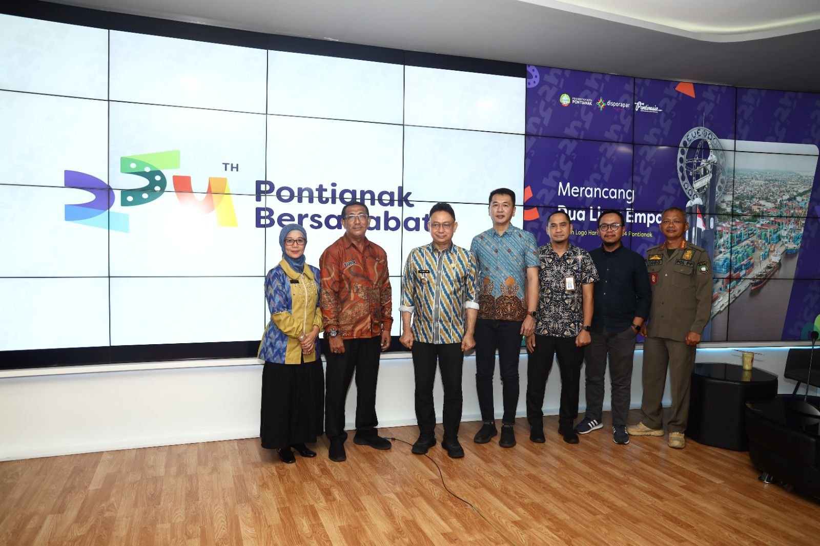Pemkot Resmi Luncurkan Logo Hari Jadi Pontianak ke-254