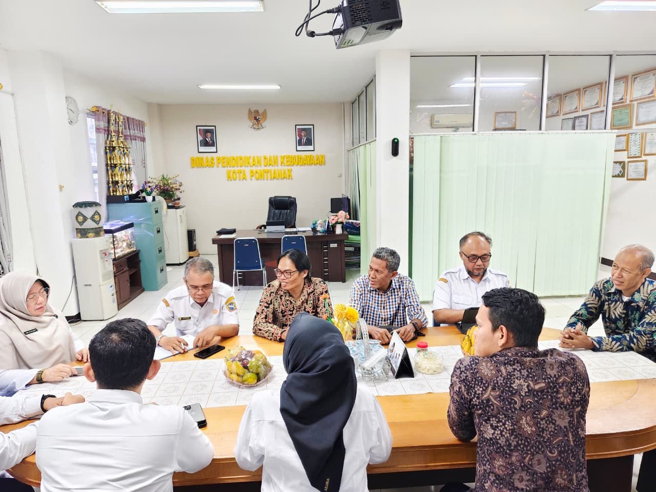 KPID Banten Studi Tiru ke Edukasi TV Milik Pemkot Pontianak