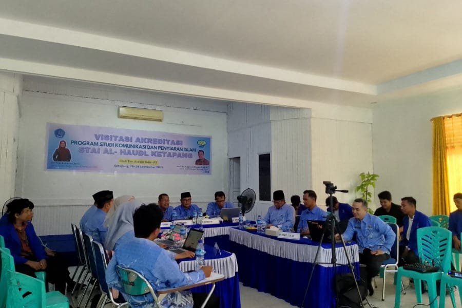 Dorong Mutu dan Reputasi, STAI Al-Haudl Ketapang Gelar Visitasi Akreditasi Prodi KPI