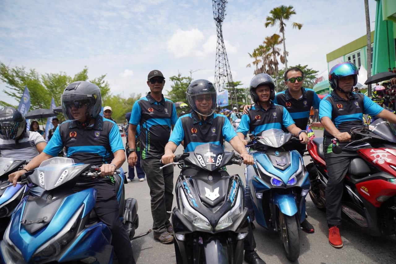 Kejurprov Balap Motor Kalbar Seri IV, Edi Kamtono Dorong Pembinaan Atlet Muda