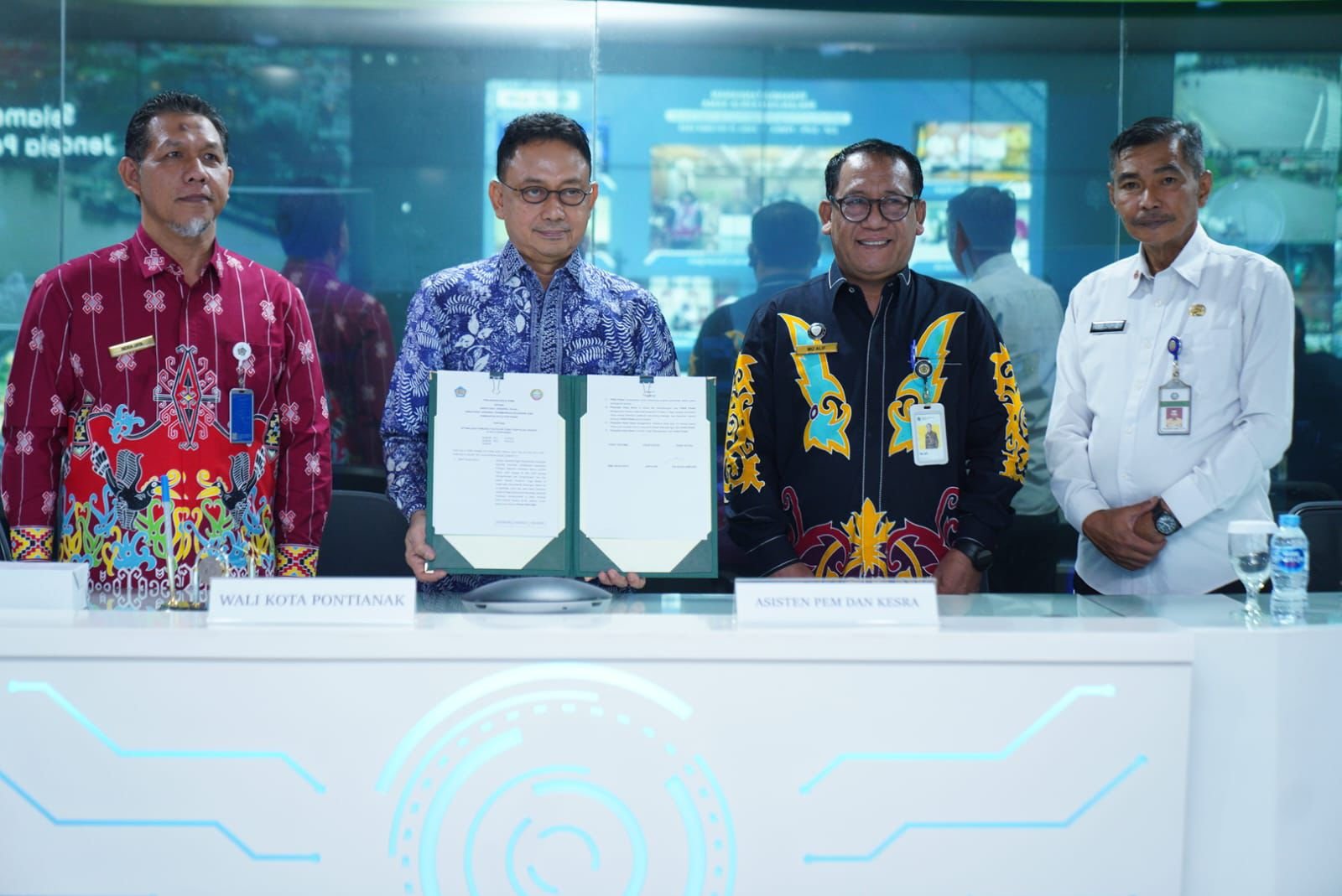 Pemkot Pontianak Teken Perjanjian Kerja Sama Pemungutan Pajak Pusat dan Daerah