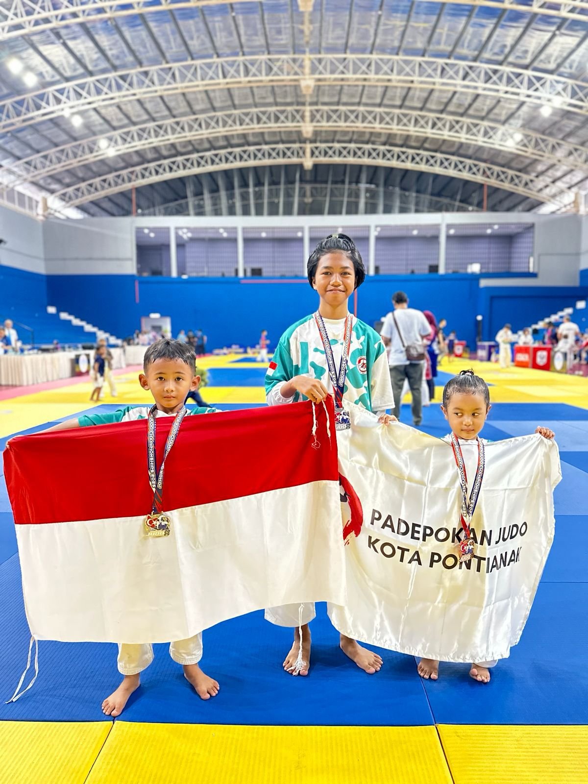 Tiga Atlet Cilik Pontianak Raih Prestasi di Johor International Judo Championship 2025