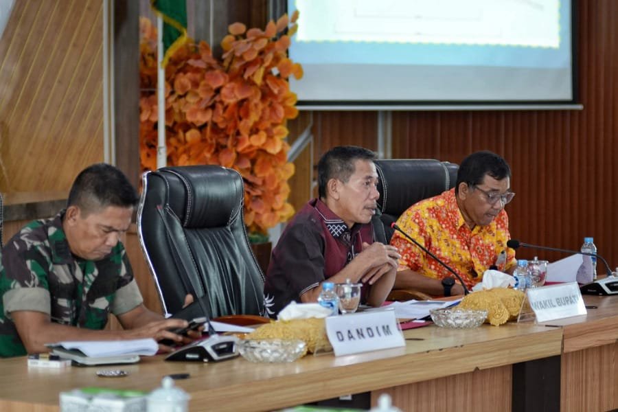 Wabup Jamhuri Pimpin Rakor Finalisasi Perbaikan Jalan Pelang - Kepuluk Segmen VII