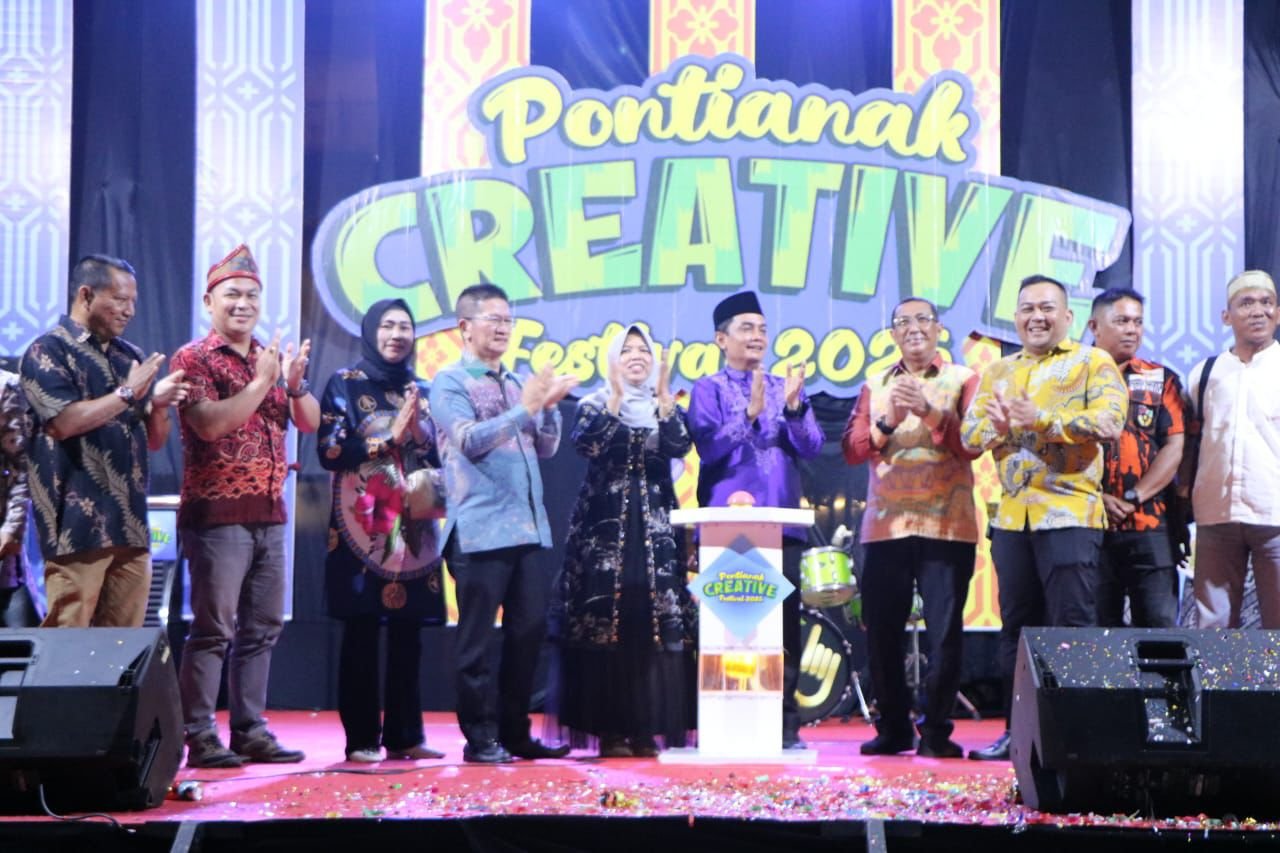 Pontianak Creative Festival 2025 Resmi Bergulir di Jalan Diponegoro