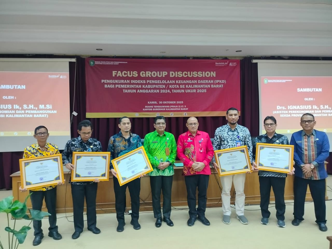 Pontianak Raih IPKD Tertinggi se-Kalbar untuk Kategori Kota Berfiskal Tinggi