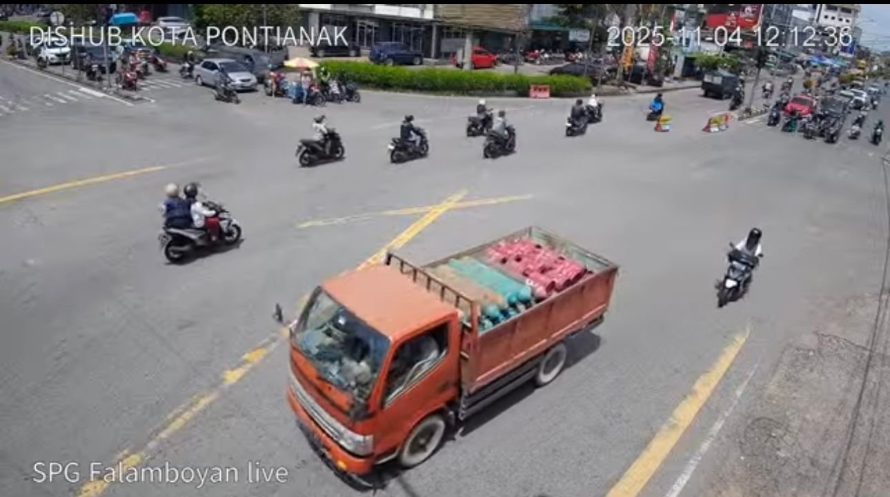 Kini Warga Bisa Pantau Kondisi Lalu Lintas Lewat Akses Link YouTube Dishub Pontianak