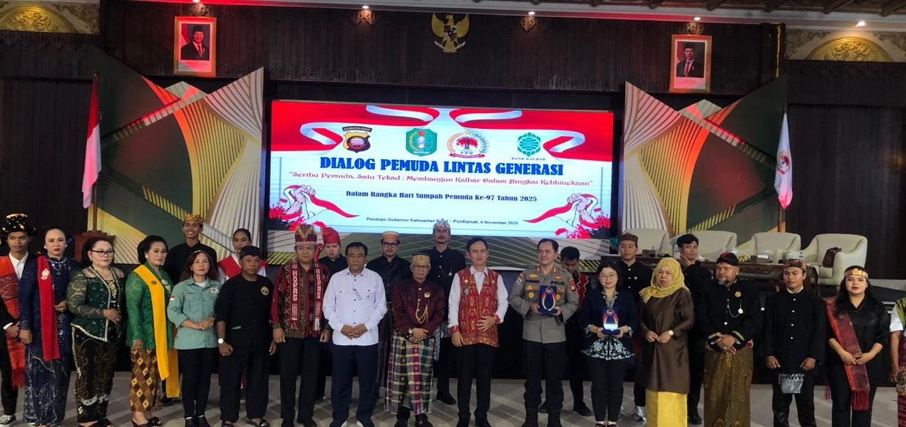 Gubernur Ria Norsan Apresiasi Antusiasme Pemuda dalam Dialog Lintas Etnis Kalbar