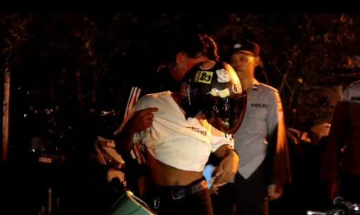 Polres Pontianak Gelar Patroli Skala Besar, Puluhan Motor Brong Ditertibkan