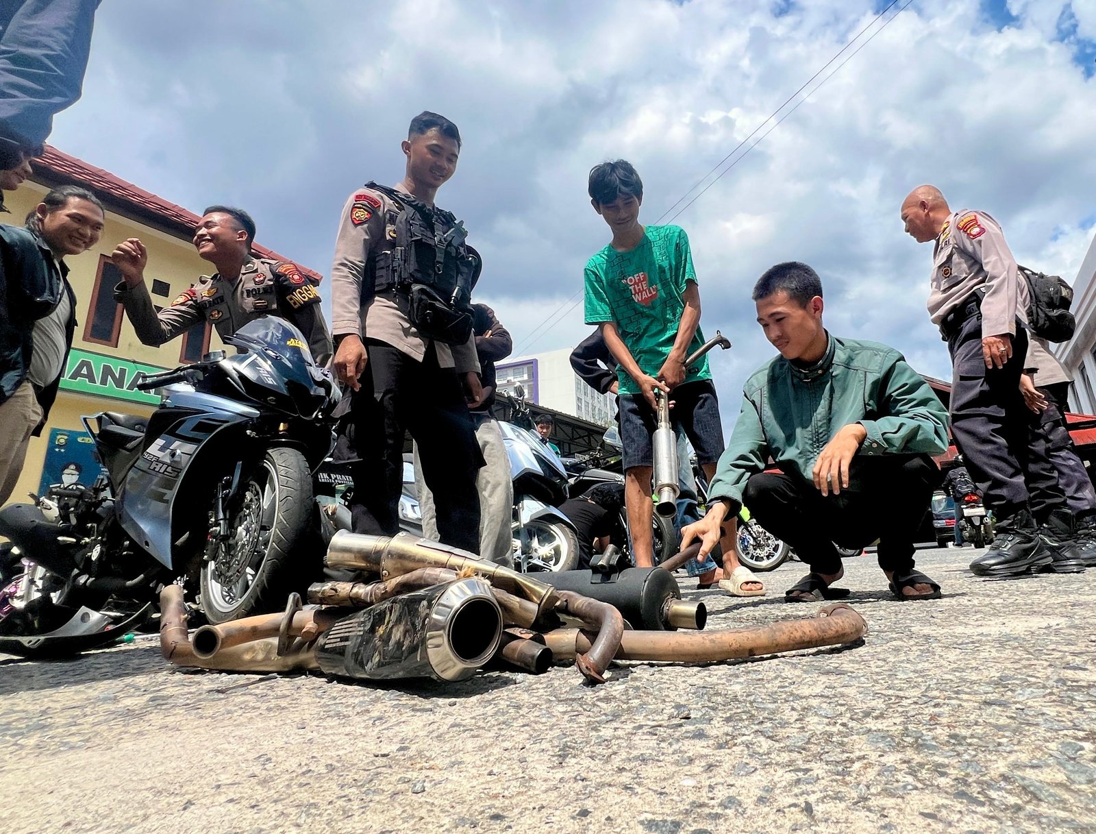 Polresta Pontianak Imbau Bengkel Tak Jual Knalpot Brong