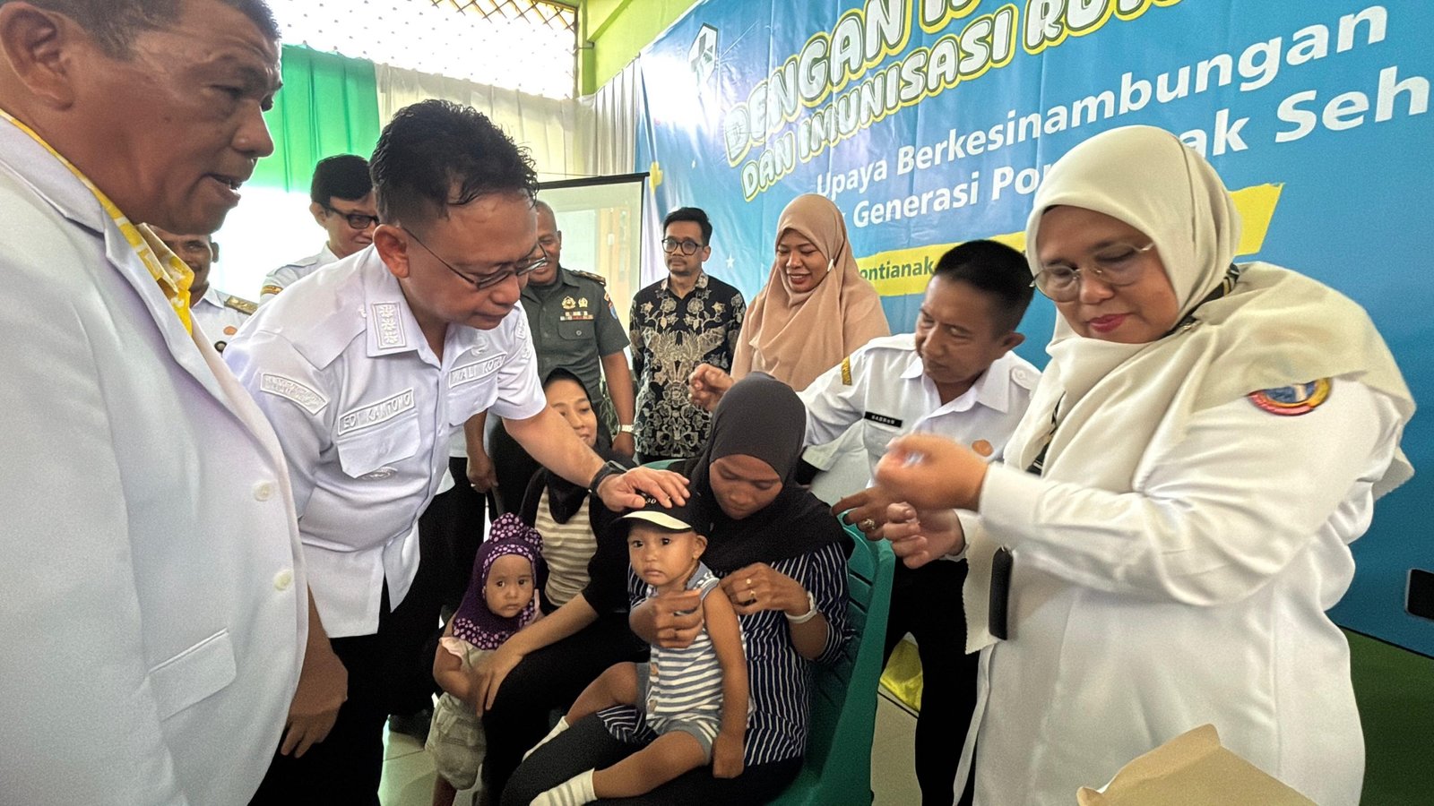Pemkot Pontianak Resmi Luncurkan Imunisasi Kejar JE, Edi Kamtono: Lindungi Anak dari Virus Mematikan