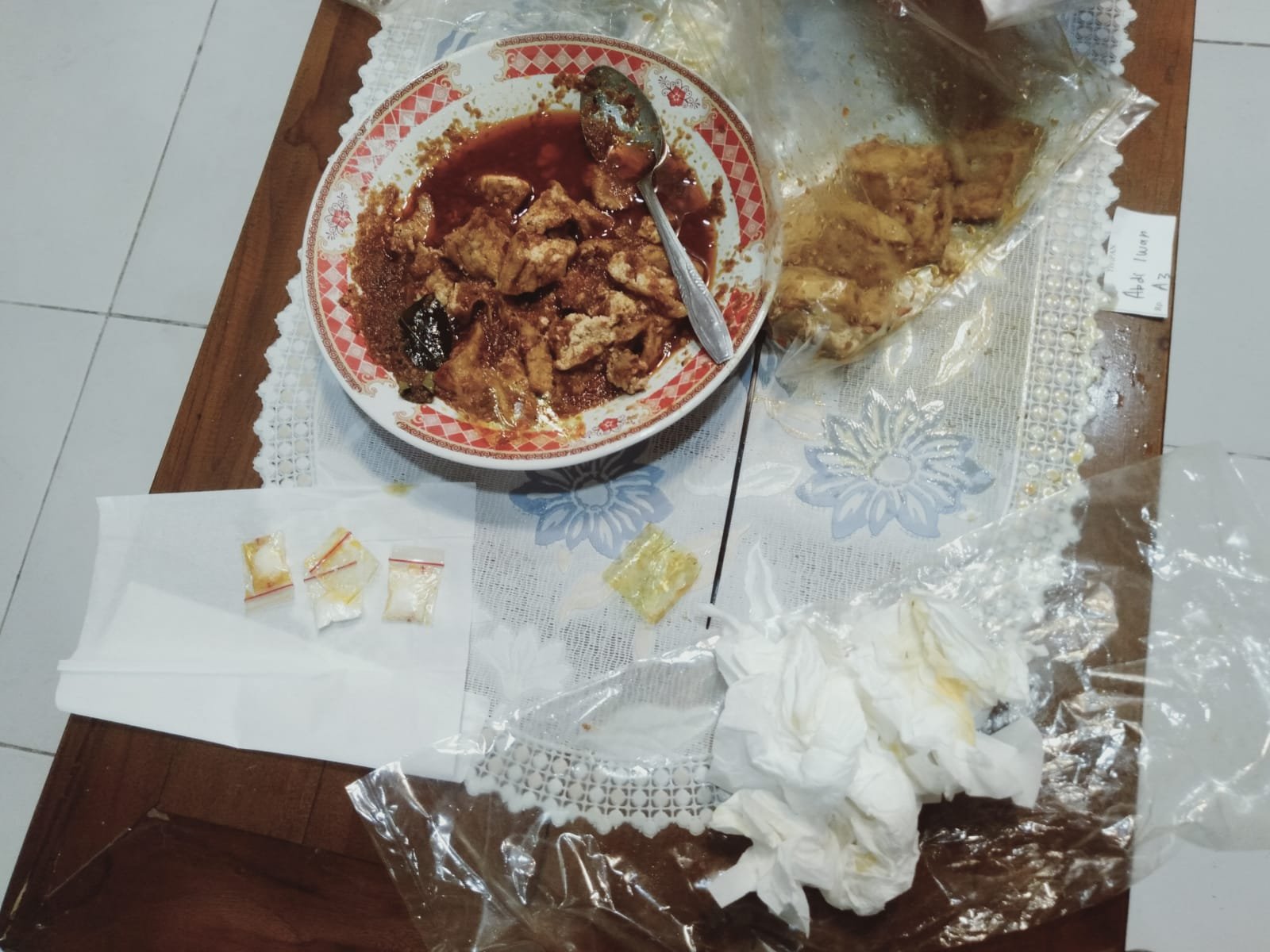 Lapas Sintang Gagalkan Penyelundupan Sabu Dalam Sambal Tahu