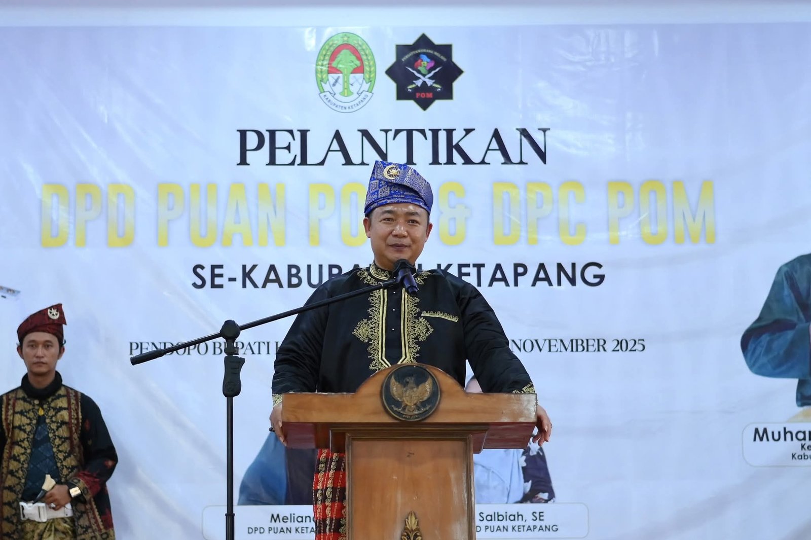 Bupati Alexander Hadiri Pelantikan DPD Puan POM dan DPC POM Ketapang, Tekankan Pentingnya Persatuan dan Harmoni