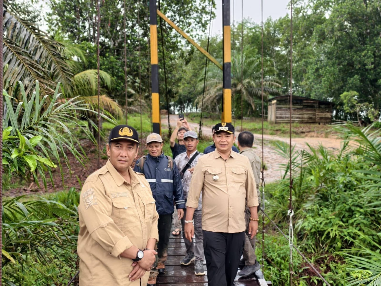 Pemkab Ketapang Prioritaskan Infrastruktur Desa, Jembatan Sengkuang Merabong Diaktifkan Lagi