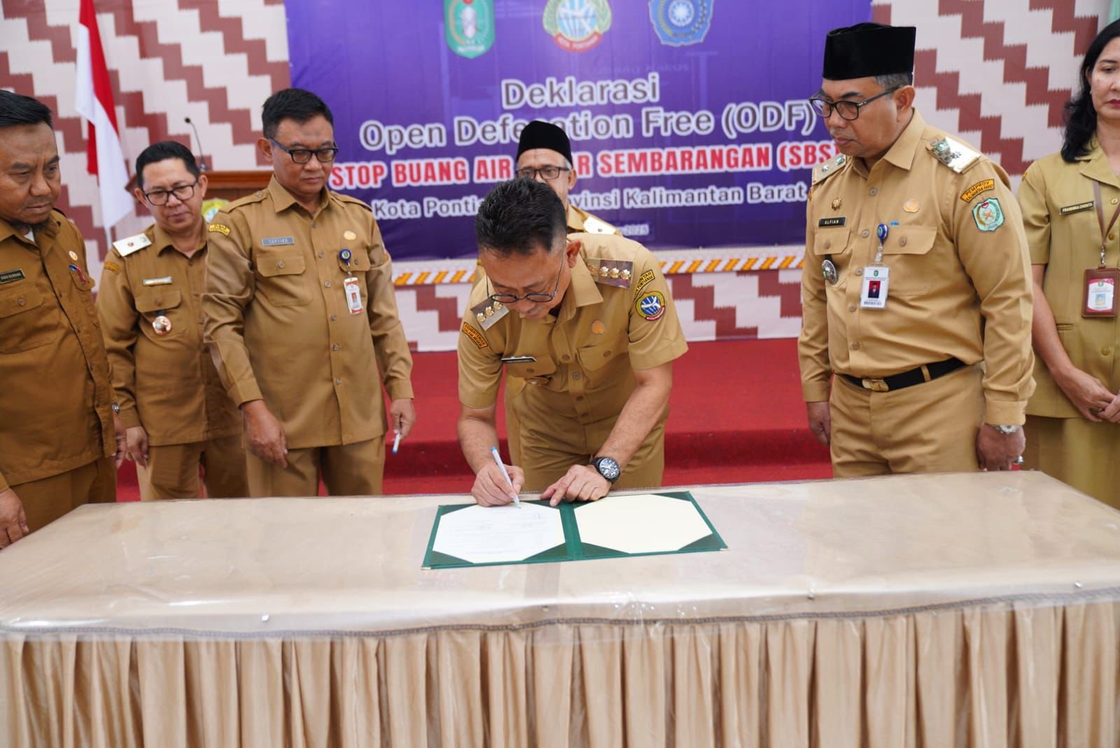 Kota Pontianak Deklarasikan Setop BAB Sembarangan