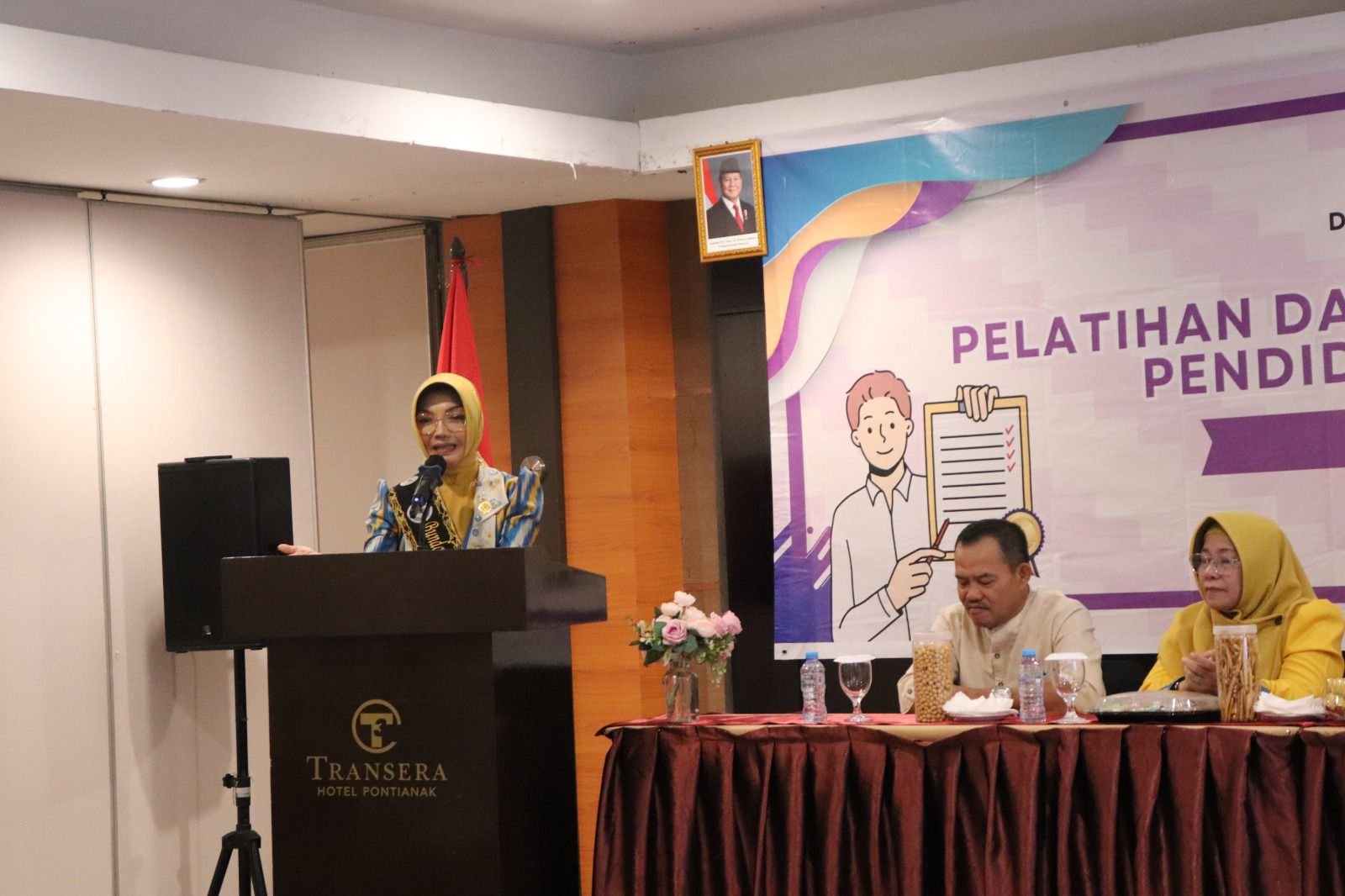 Bunda PAUD Pontianak Ajak Tenaga Pendidik Terapkan Ilmu Pelatihan Dasar