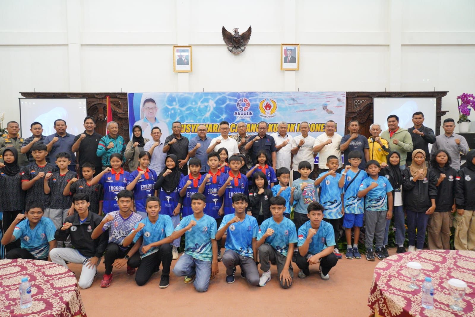 Muscab Akuatik Kota Pontianak, Edi Kamtono Tekankan Pentingnya Pembinaan Atlet Sejak Usia Dini