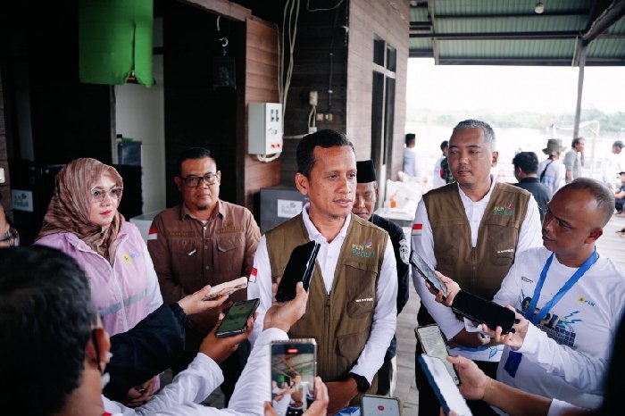 PLN Pulihkan Produksi Ikan Pesisir Loa Kulu Lewat Electrifying Marine di Momentum Hari Pahlawan