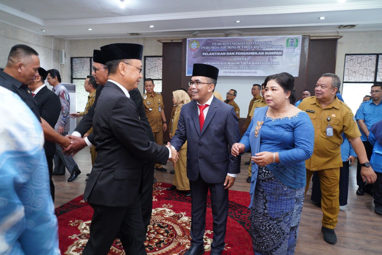 Lantik Direksi PDAM yang Baru, Wako Edi Tekankan Peningkatan Layanan Air Bersih