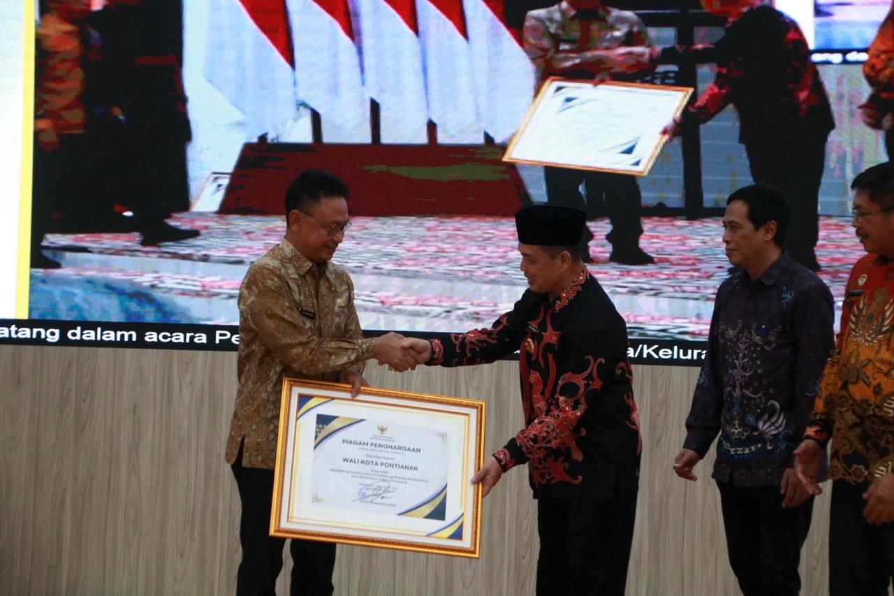 Pemkot Pontianak Raih Penghargaan dari Kementerian, Bentuk Layanan Posbakum hingga Tingkat Kelurahan