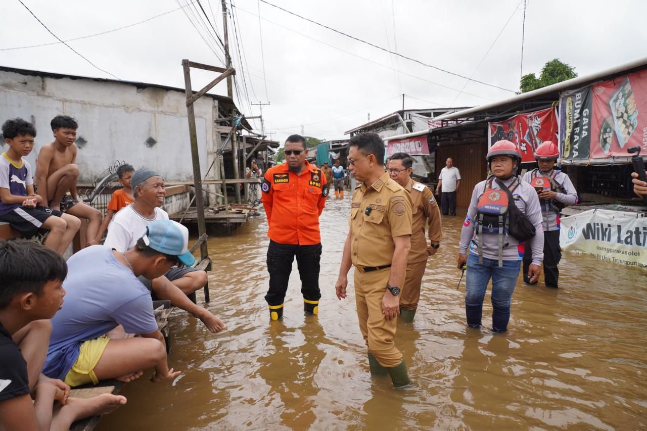 Banjir Rob Meningkat, Pontianak Tetapkan Status Siaga 1