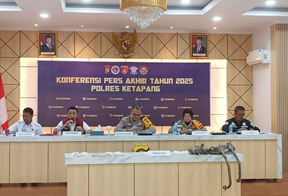 Polres Ketapang Ungkap 114 Kasus Narkotika Sepanjang Tahun 2025, Delta Pawan Ranking 1 Peredaran Narkoba