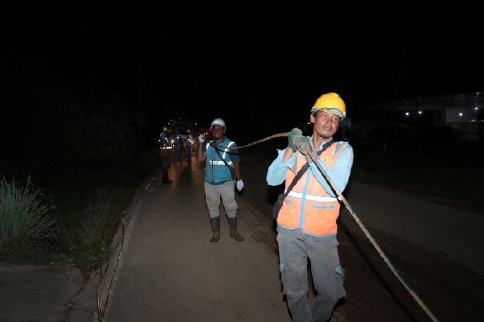 PLN Tuntaskan Pemulihan Kelistrikan Sumut 100%, Sumut Kembali Menyala