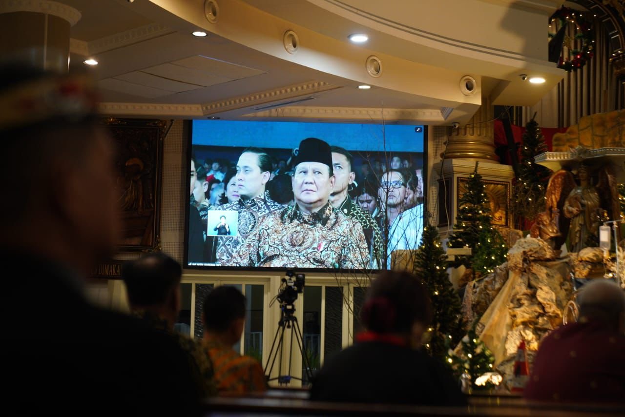 Hadiri Natal Nasional, Wali Kota Pontianak Ajak Masyarakat Perkuat Semangat Toleransi