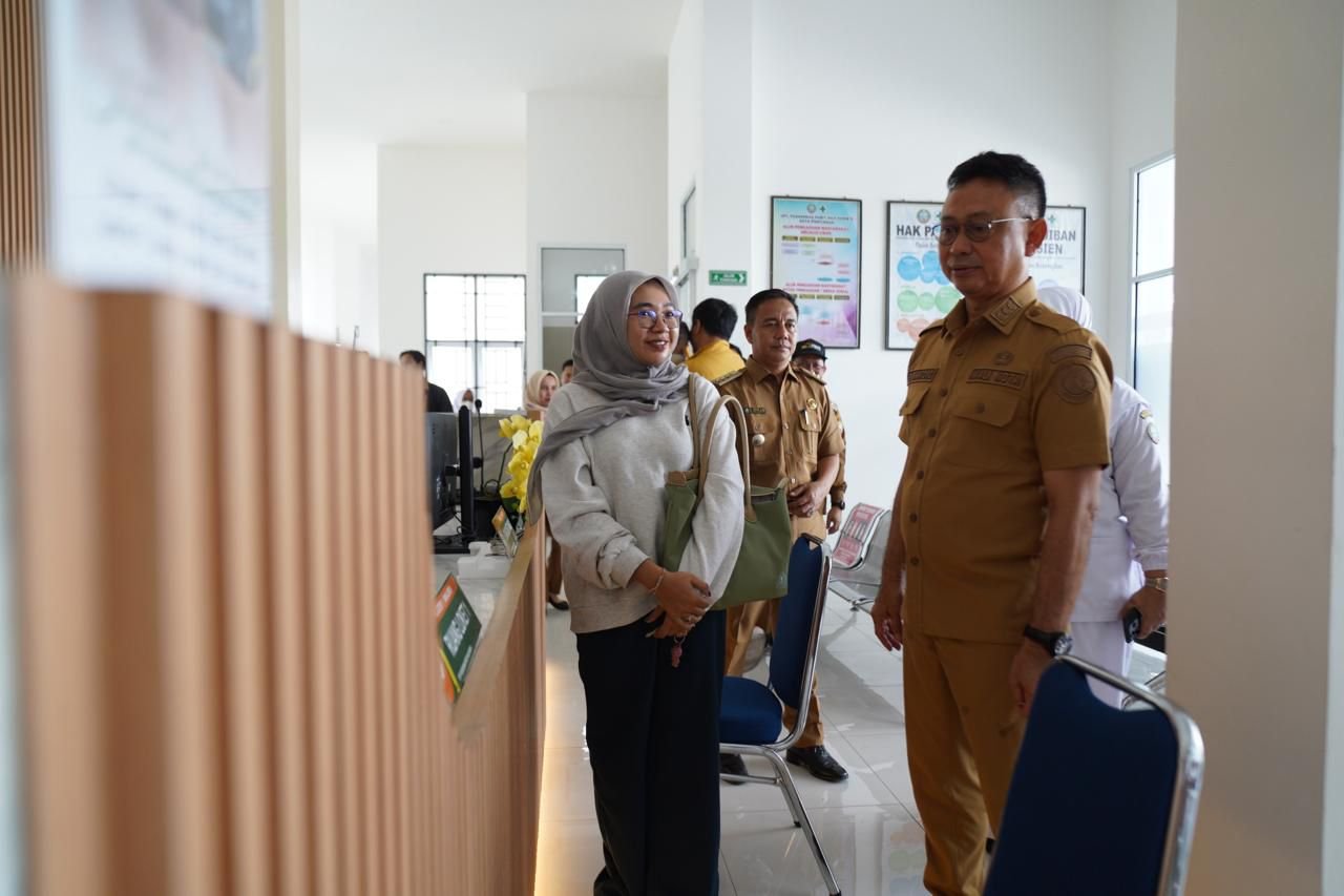 Wako Pontianak Tinjau Pembangunan Dua Puskesmas yang Baru Selesai Dibangun