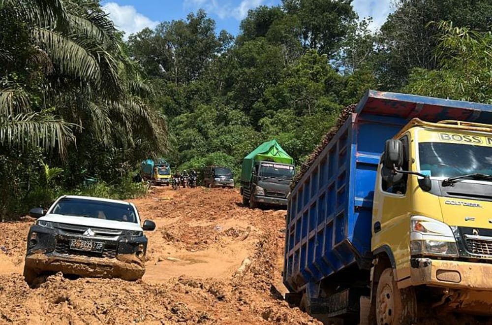 ‎Jalan Provinsi di Ketapang Rusak Parah, Kadis PU Pilih Bungkam