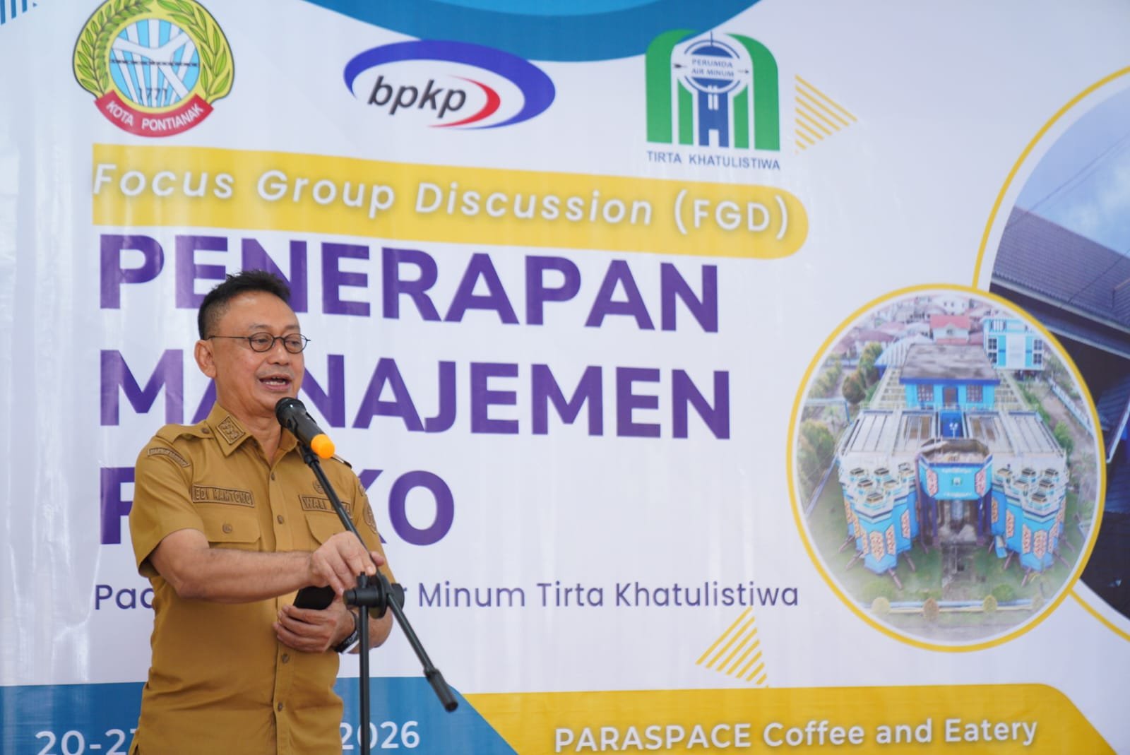 Edi Kamtono Minta PDAM Responsif dan Terus Perkuat Manajemen Risiko Air Bersih