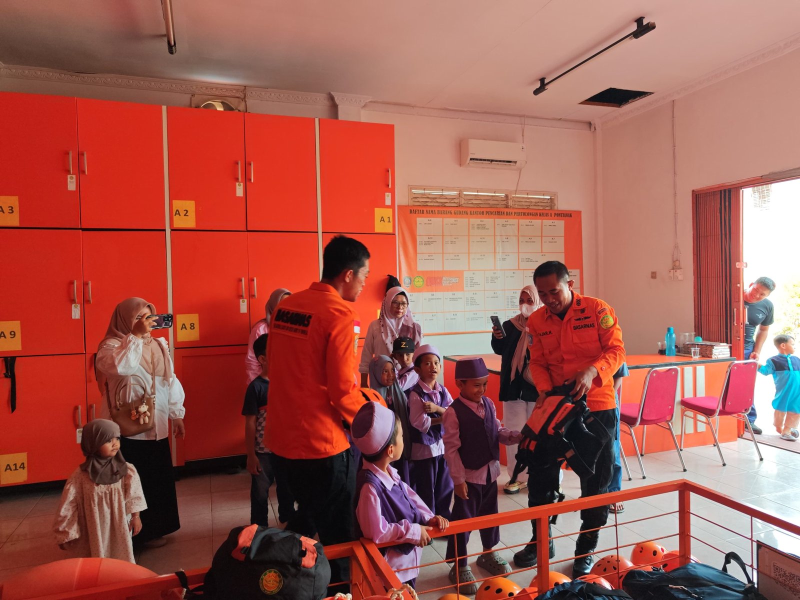 SAR Go To School, Program Kantor SAR Pontianak Tanamkan Keselamatan Sejak Dini