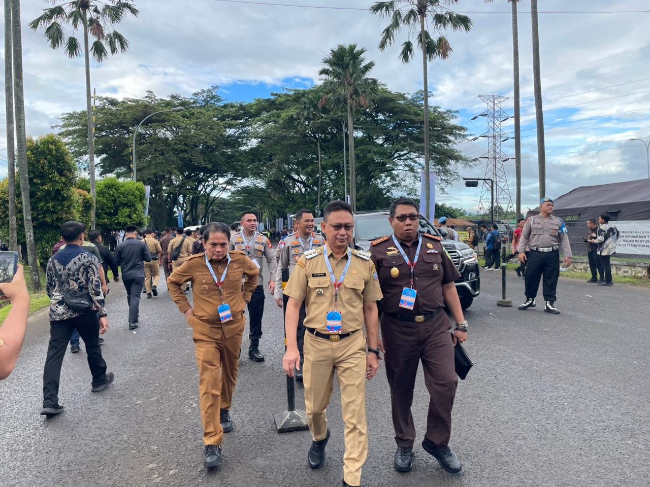 Edi-Bahasan Hadiri Rakornas Presiden RI di Bogor, Bahas Penyelarasan Program Strategi Nasional