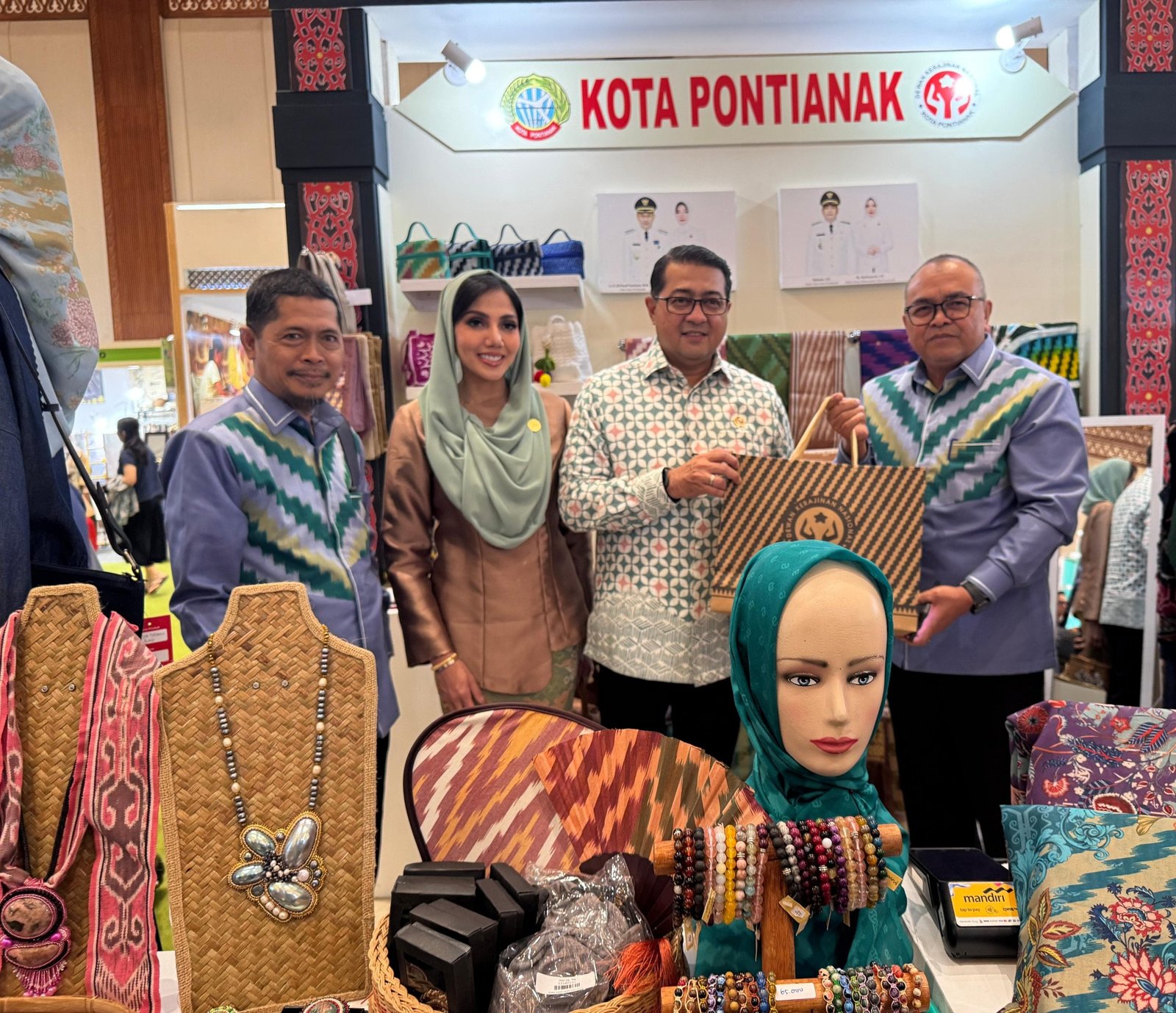 Produk Khas Pontianak Siap Bersaing di Pasar Asia Tenggara pada Inacraft 2026
