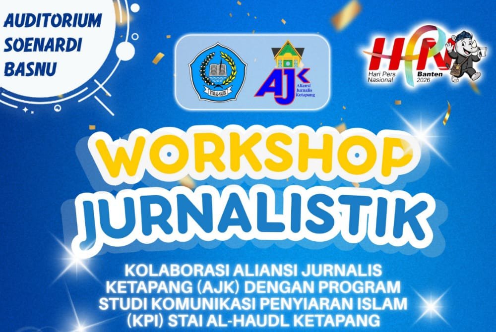 Perkuat Literasi Media, AJK dan Prodi KPI STAI Al-Haudl Akan Gelar Workshop Jurnalistik
