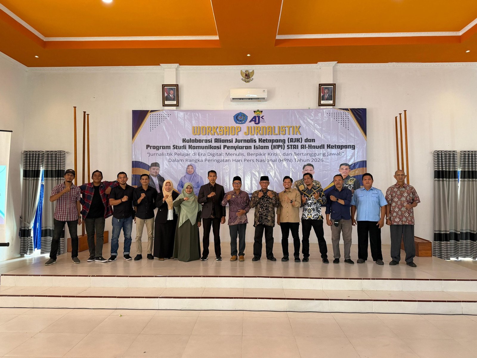 Peringati HPN 2026, AJK bersama STAI Al-Haudl Ketapang Gelar Workshop Jurnalistik untuk Mahasiswa dan Pelajar