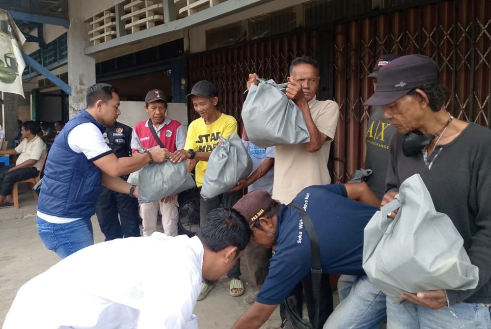 AJK Salurkan Sembako Gratis di Momentum HPN 2026