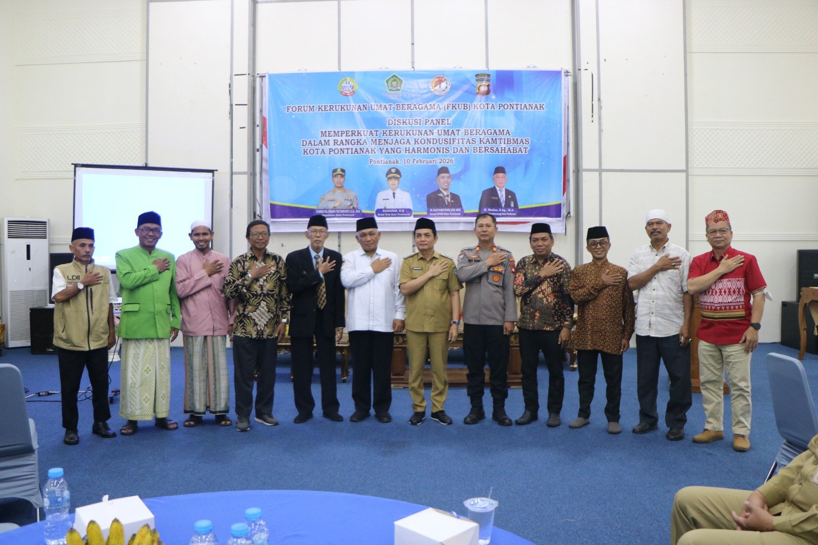 Diskusi FKUB Pontianak 2026, Pentingnya Jaga Moderasi Beragama dan Harmoni Kota