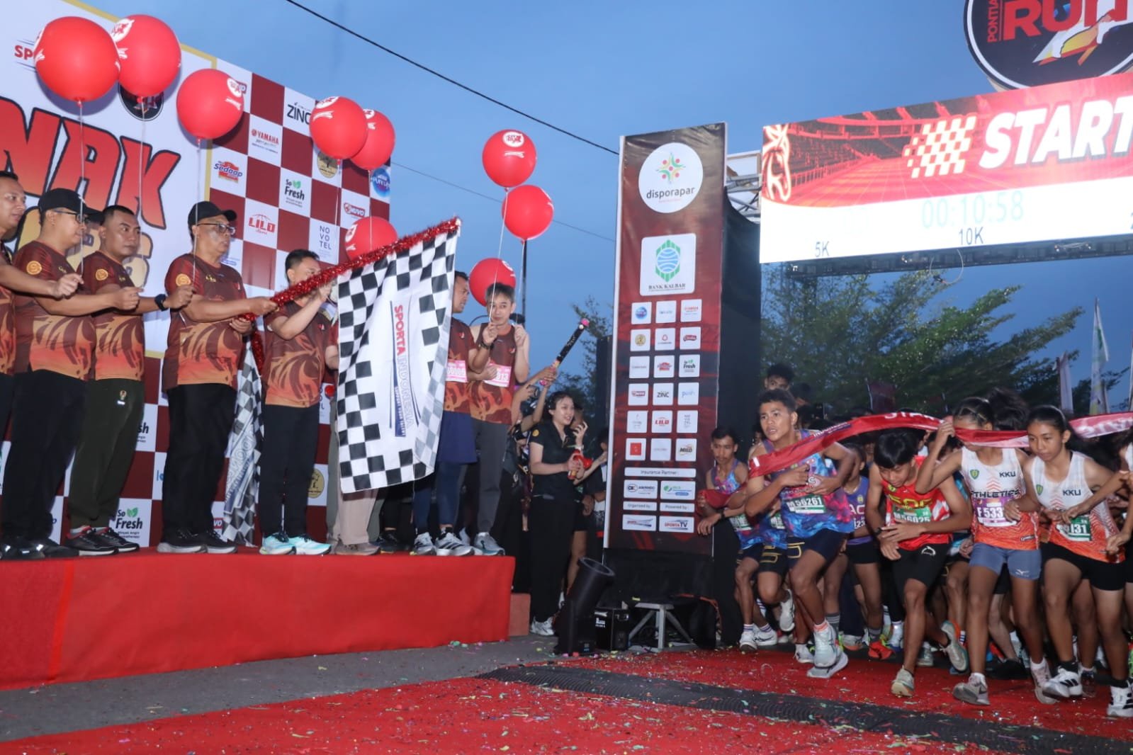 Pontianak City Run 2026 Diikuti 6 Ribu Pelari