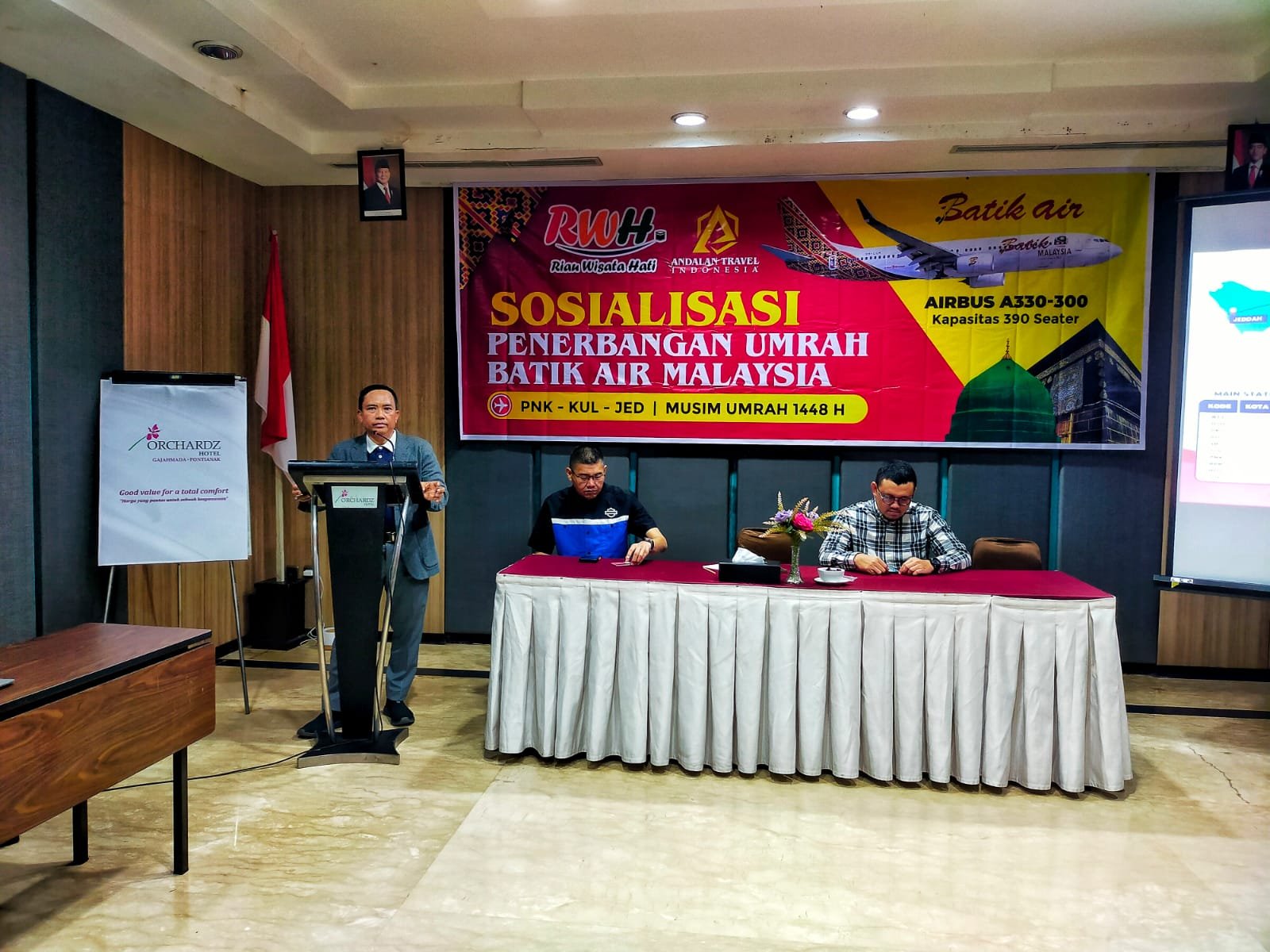 Batik Air Malaysia Buka Rute Penerbangan Pontianak-Kuala Lumpur-Jeddah