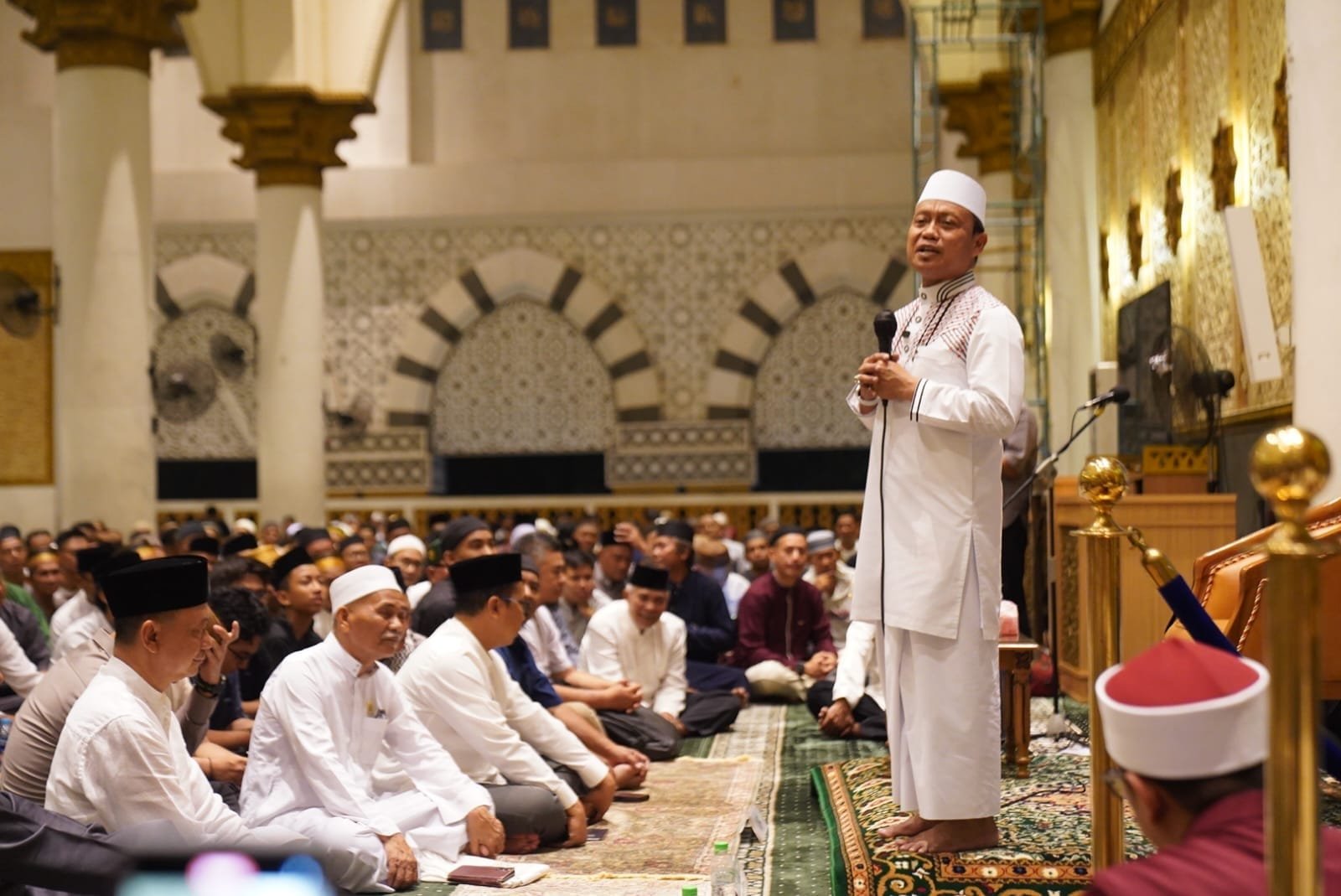 Wako Pontianak Hadiri Kajian Ustadz Das’ad Latif di Masjid Raya Mujahidin